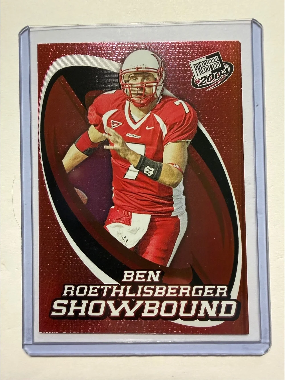 2004 Press Pass Showbound Ben Roethlisberger Football Trading Card